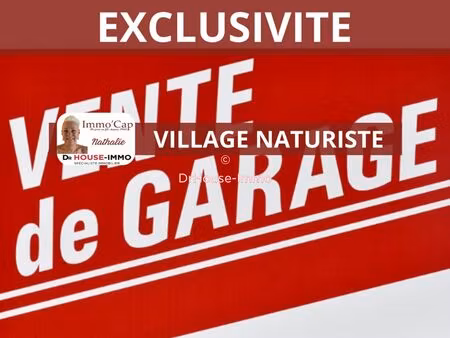 grand garage residence port ambonne avec volet electrique avec possibilite de se garer dev