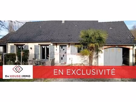 exclusivite: mazières de touraine: maison de plain pied de 88 m2 avec ses 3 chambres sur u