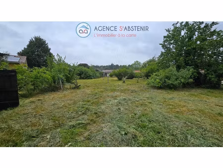 vente terrain 1000 m² à lacanau (33680)  358 000 €