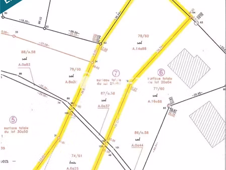 vente terrain à batir 2160 m² à seltz (67470)  180 000 €