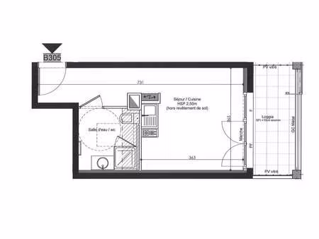 location appartement t1 à saint-nazaire (44600) : à louer t1 / 22m² saint-nazaire