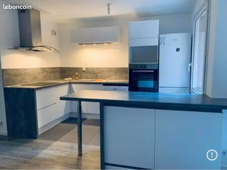 t3+ bis meublé 72 m² avec balcon et parking