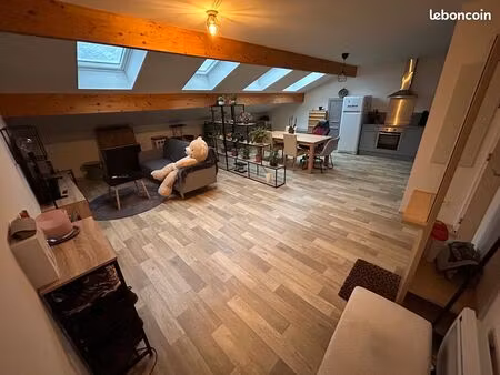 f2 résidence calme  beaux volumes  cuisine équipée