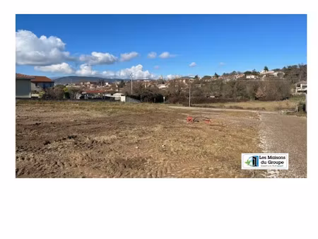 vente terrain 677 m² à davézieux (07430)  100 000 €