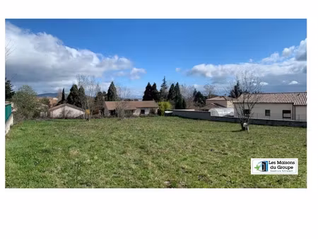 vente terrain 1609 m² à roiffieux (07100)  130 000 €