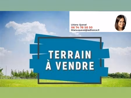 vente terrain à bâtir 284 m²