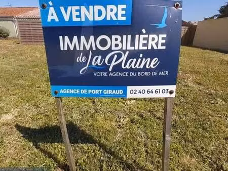 vente terrain à pornic (44210) : à vendre / 515m² pornic