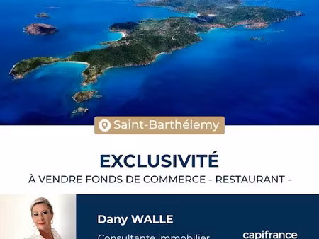 vente locaux professionnels 177 m² à saint-barthélemy (97133)  1 200 000 €