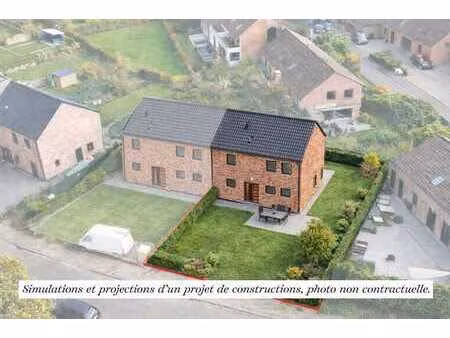 très beau terrain/projet pour une maison 3 façades !