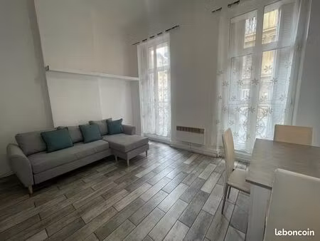 t1 meublé 34 m² – joliette – proche métro & terrasses du port