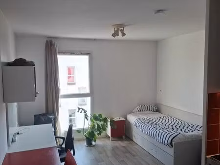 studio meublé 22 m² – résidence étudiante récente – st-ouen