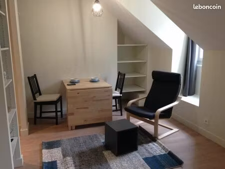 location studio meublé 21m² nantes hyper centre