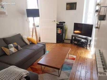 nantes centre - t2 meublé 40 m2