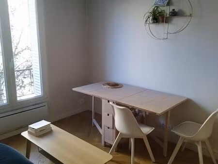 location paris 40m² 18ème (juin  juillet  août)