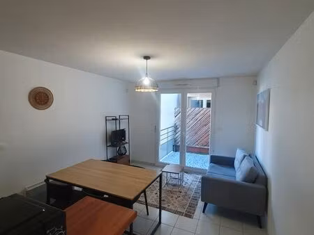 appartement t2 33m² meublé
