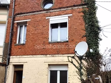 maison à vendre 3 pièces saint quentin (02)