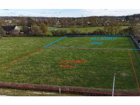 terrain la charmée m² t- à vendre  80 000 €