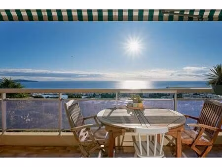 nice ouest – corniche fleurie | 3 pièces rénové | vue mer