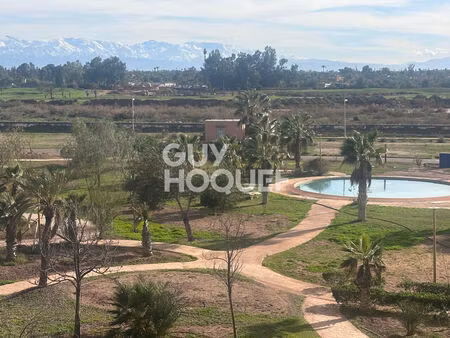 à vendre : appartement 3 pièces à marrakech  palmeraie