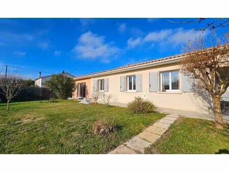 maison de plain-pied à vendre