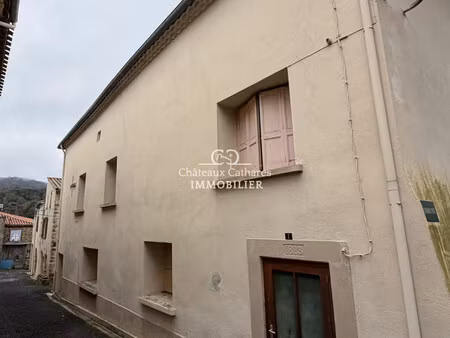 maison de village à rénover avec terrain à cubières sur cino