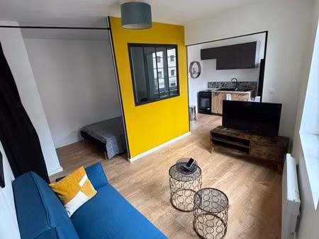 t1 bis meublé 27 m² rénové – centre agen (47000)