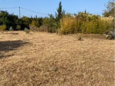 narbonne terrain à vendre