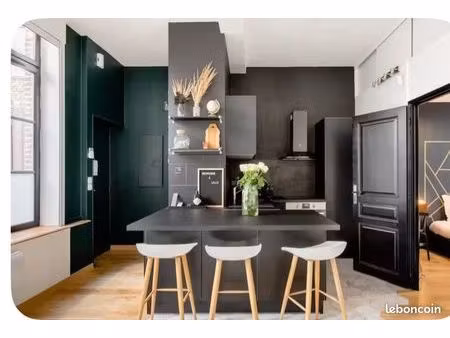 ◊ t2 meublé – 39 m² – rue esquermoise  vieux-lille