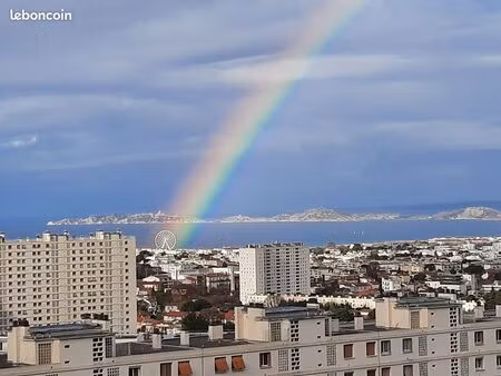 studio meublé - vue sur mer – bail mobilité 1 mois