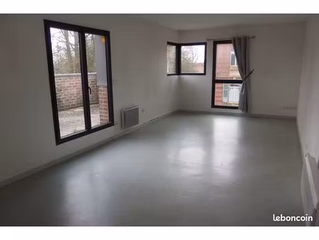 appartement t3 avec pk- 65m²-proche amiens-
