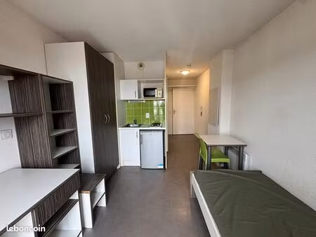 studio 17 m2 tbe fac/gare/tram/ jusqu’en juillet 2026