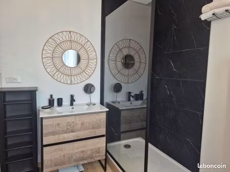 studio meublé lumineux villeneuve d acsq