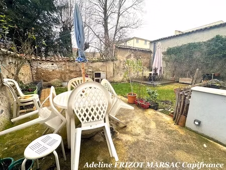 appartement 60m2 - calme - terrasse privative - rdc - 2 chambres - metro 10min a pied - bu