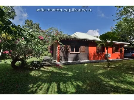 les trois-îlets maison de plain-pied t4/5 – terrain 1 000 m² – garage ouvert – bungalow -à