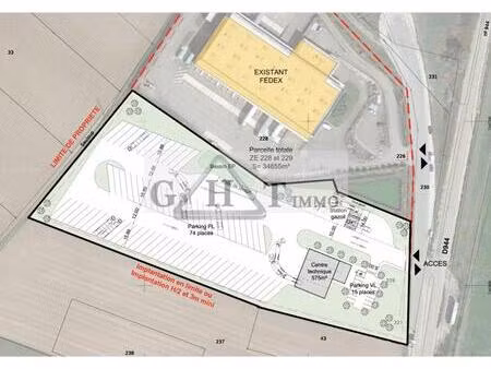 terrain a vendre de 17621 m² a nitry sur la a6