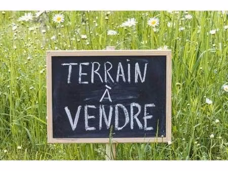 terrain constructible à vendre