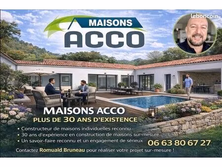 terrain 292 m² le thou