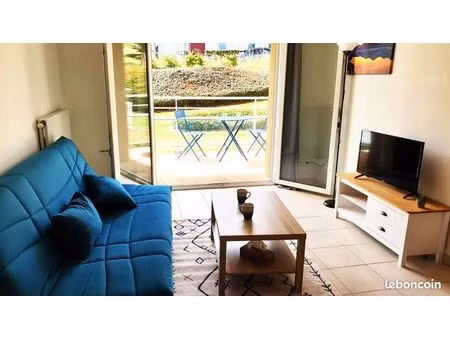 loue lumineux t2 meublé à granville