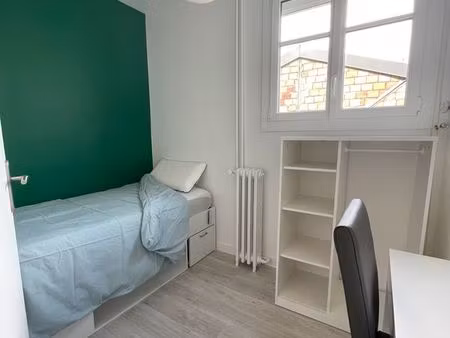 appartement rénové 3p-2ch-meublé