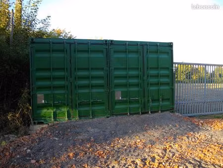 box de stockage - garde meubles dans container