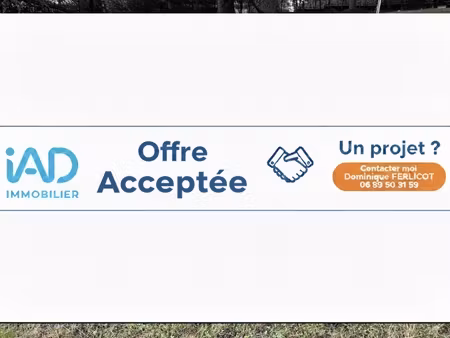 vente terrain à bâtir 1 534 m²