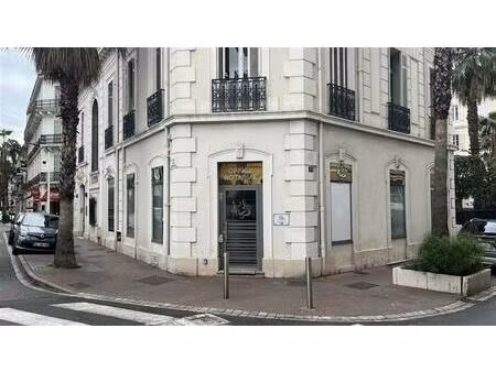 location commerce cannes 110 m²
