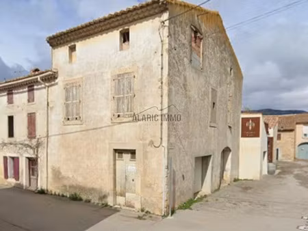 vente maison 4 pièces 200 m² à ribaute (11220)  55 000 €