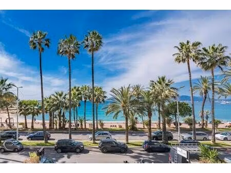 -cannes croisette - 85 m2 vue mer + parking