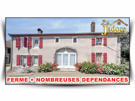 vente ferme 9 pièces 180 m² à la chapelle-devant-bruyères (88600)  128 000 €