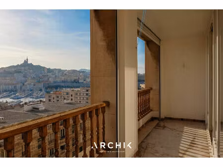 vente appartement 3 pièces 98 m² marseille 2 (13002)