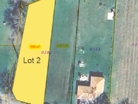 vente terrain esse (16500)
