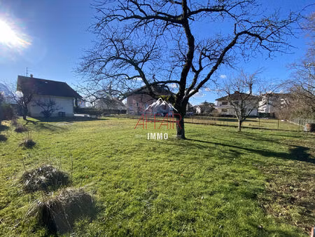 vente terrain 586 m² gaillard (74240)