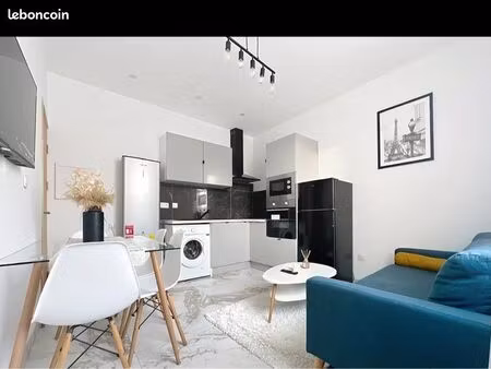 maison r+2 rénovée et meublée – 45 m² – 2 suites – colocation – terrasse / parking 2 voitu