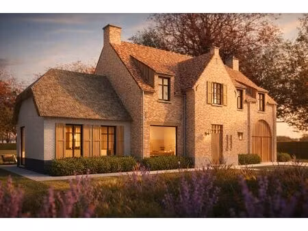 landelijke nieuwbouwvilla in groenrijk en rustig schilde